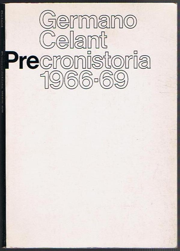 celantgermanoprecronistoria196669 - Copertina
