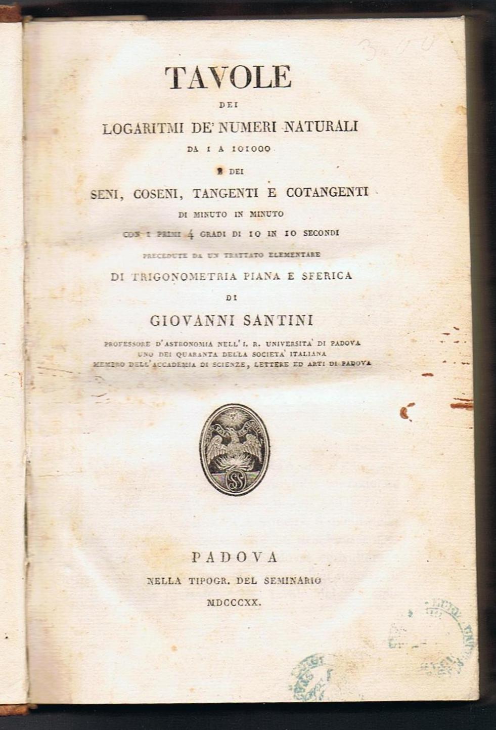 logaritmi - Copertina