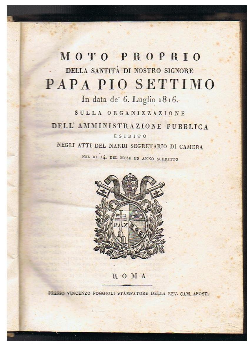 motoproprio1 - Copertina