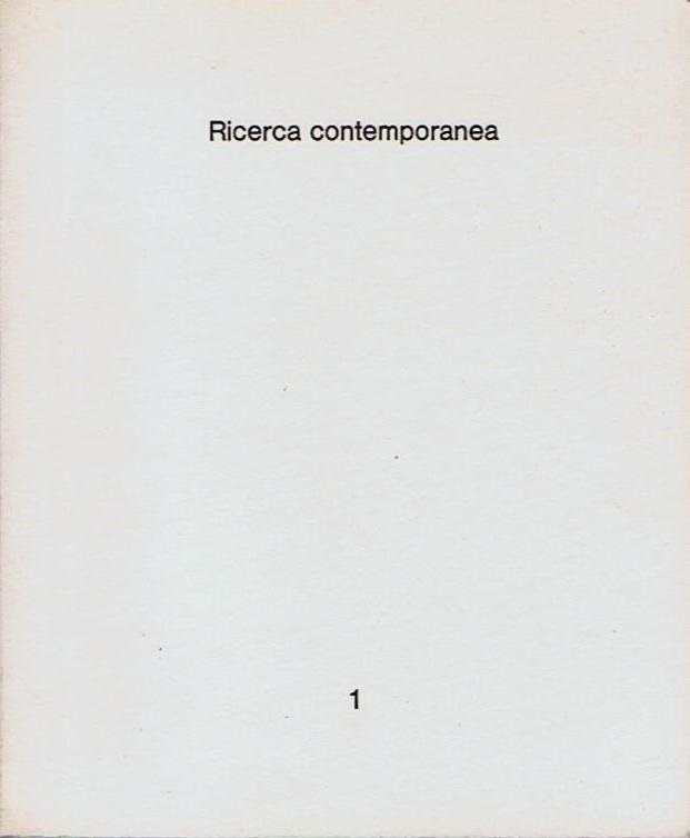 ricerca - Copertina